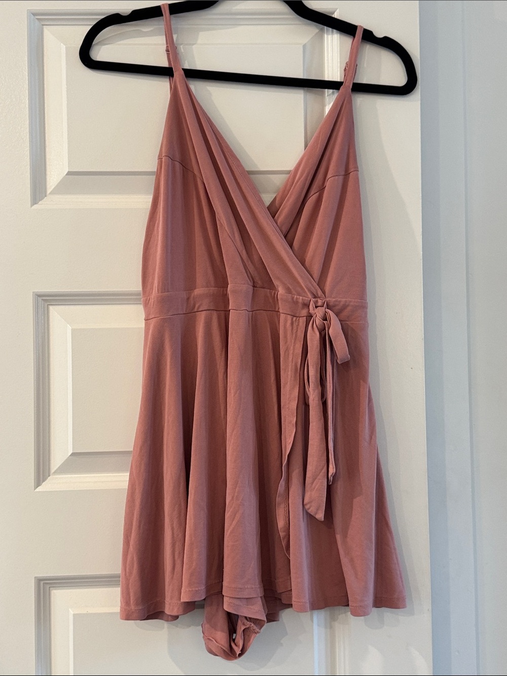 Kimchi Blue Dusty Rose Wrap Romper
